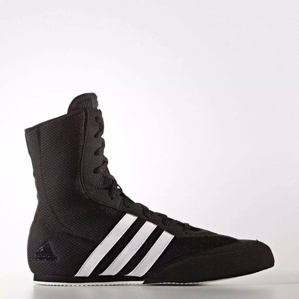 adidas Box Hog 2.0 Boxing Boots Black Breathable