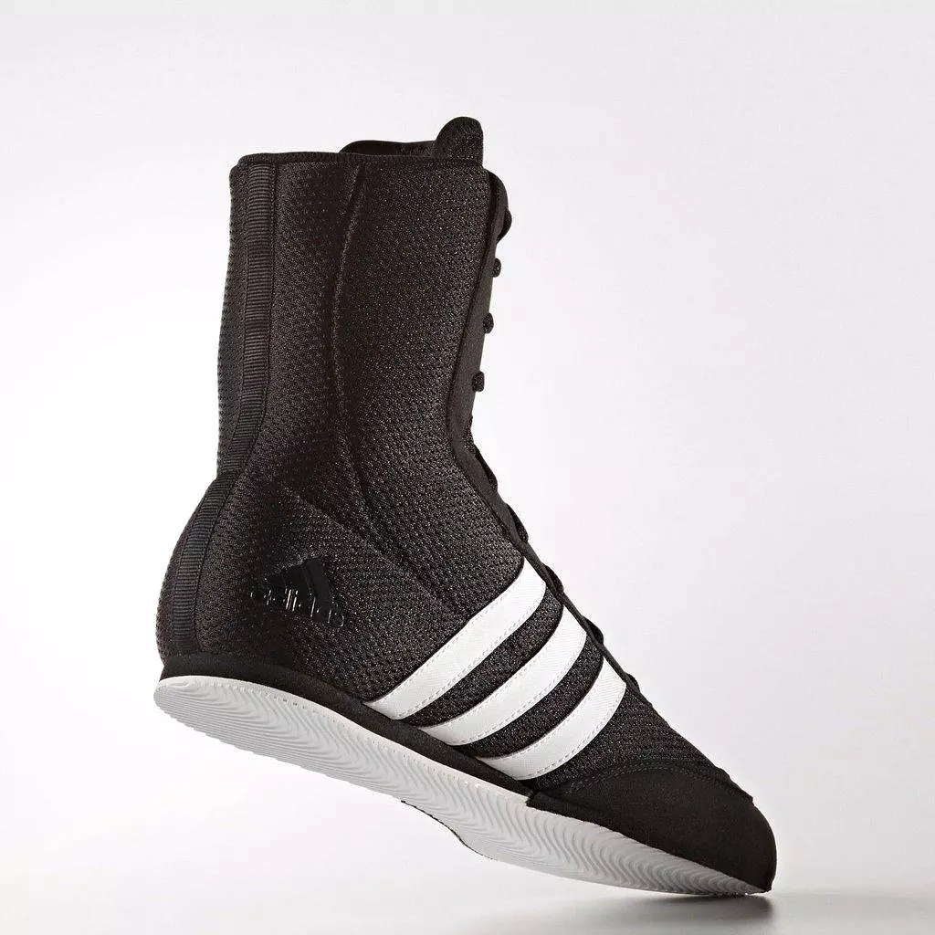 adidas Box Hog 2.0 Boxing Boots Black Breathable