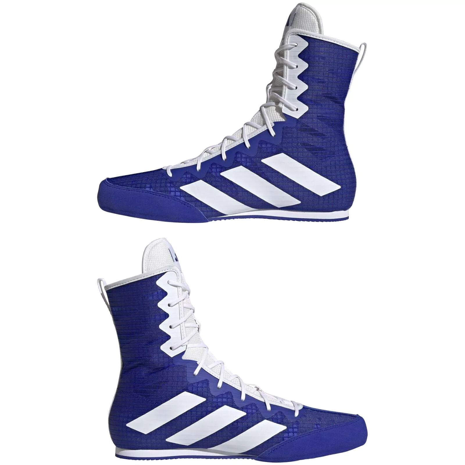 adidas Box Hog 4 Boxing Boots Blue & White