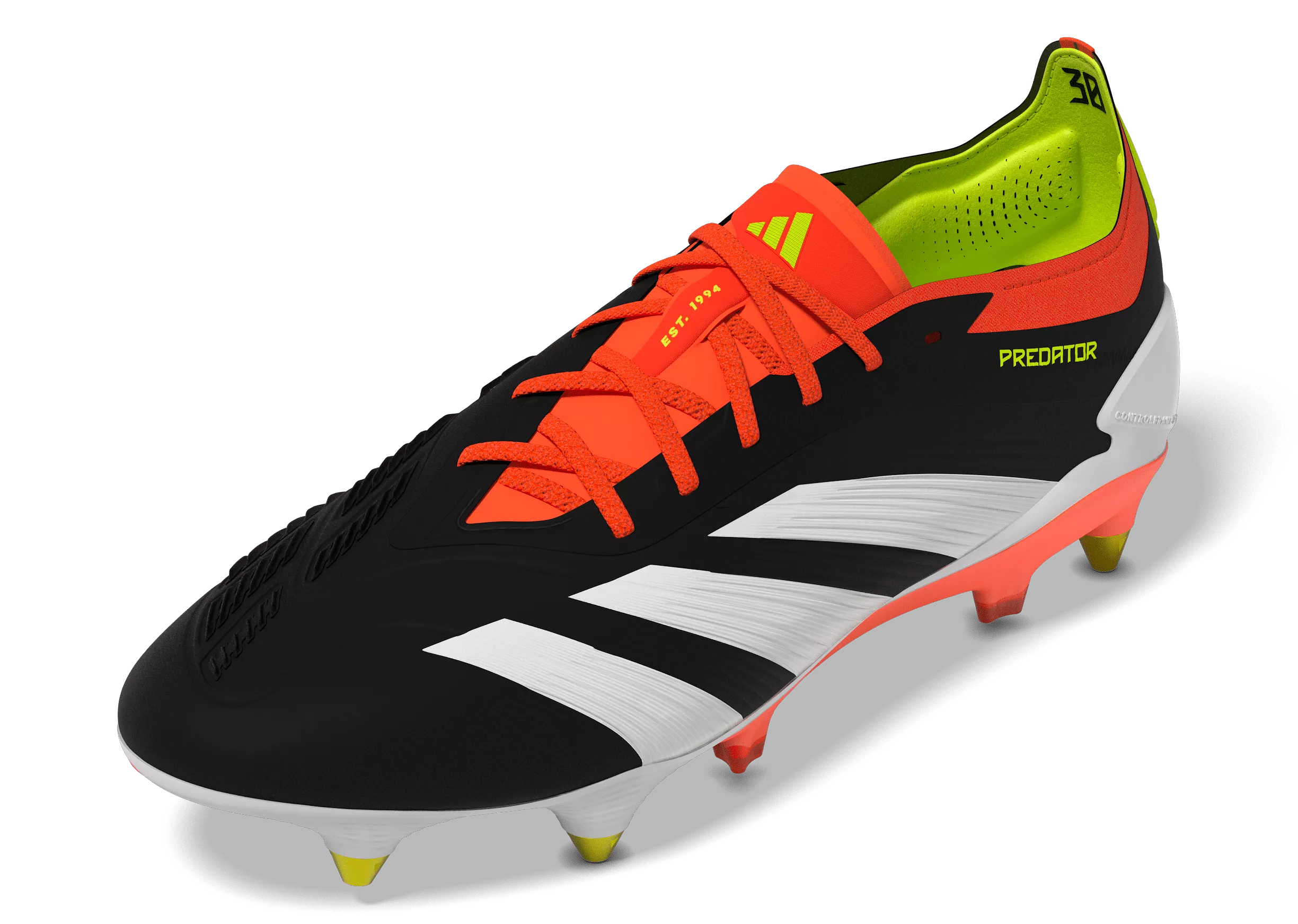 Adidas Predator Elite Low SG Senior Football Boot - Solar Energy