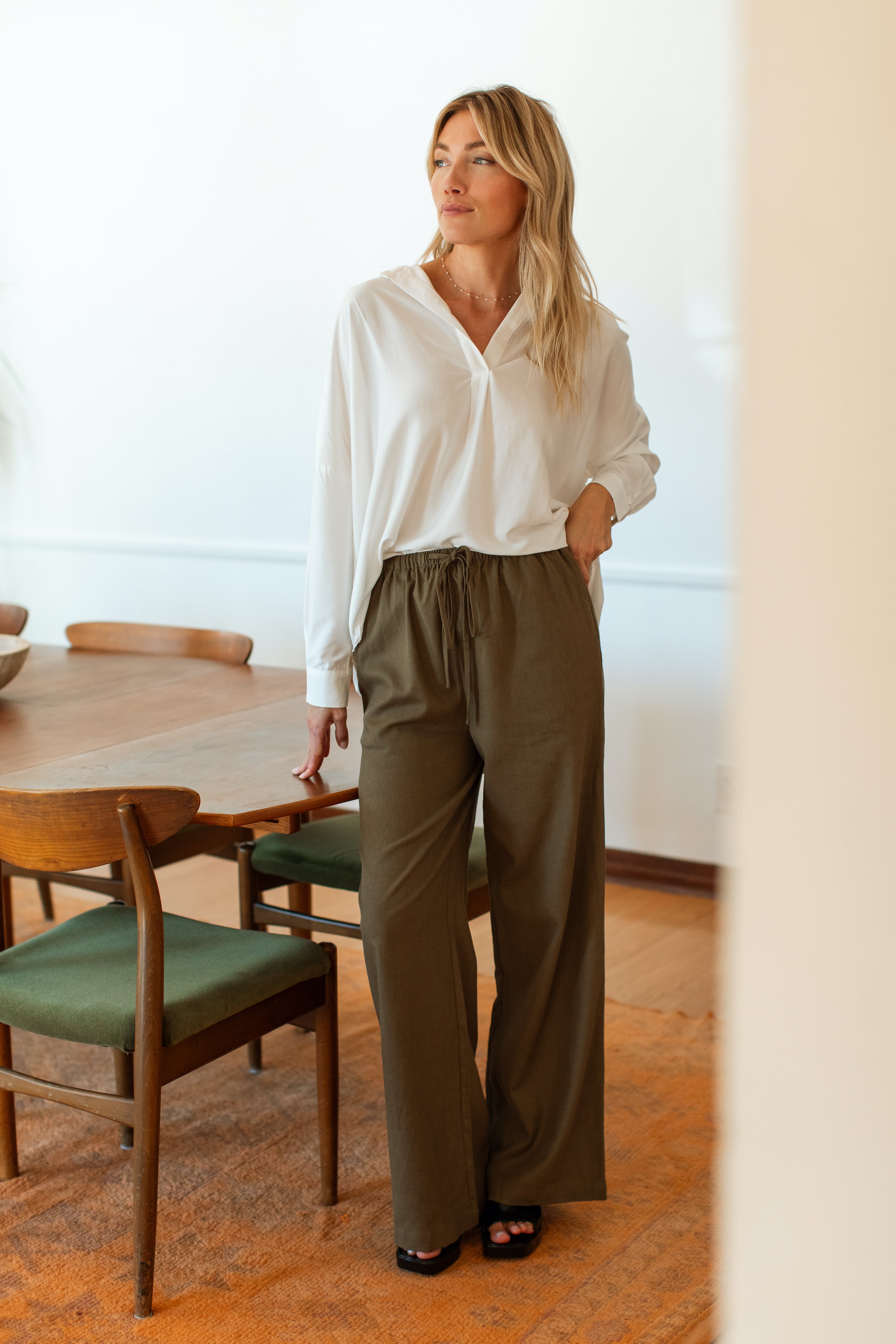 Allegra Linen Pants