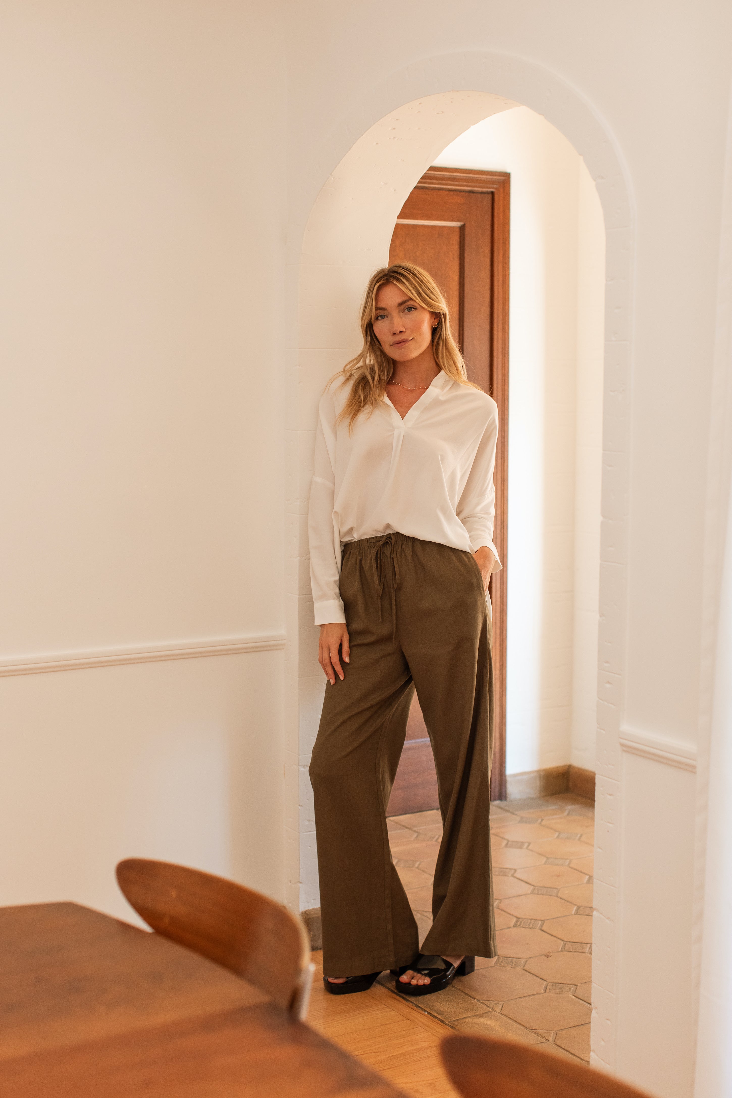 Allegra Linen Pants