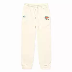 Australian Boomers Logo Fleece Pants - Ecru