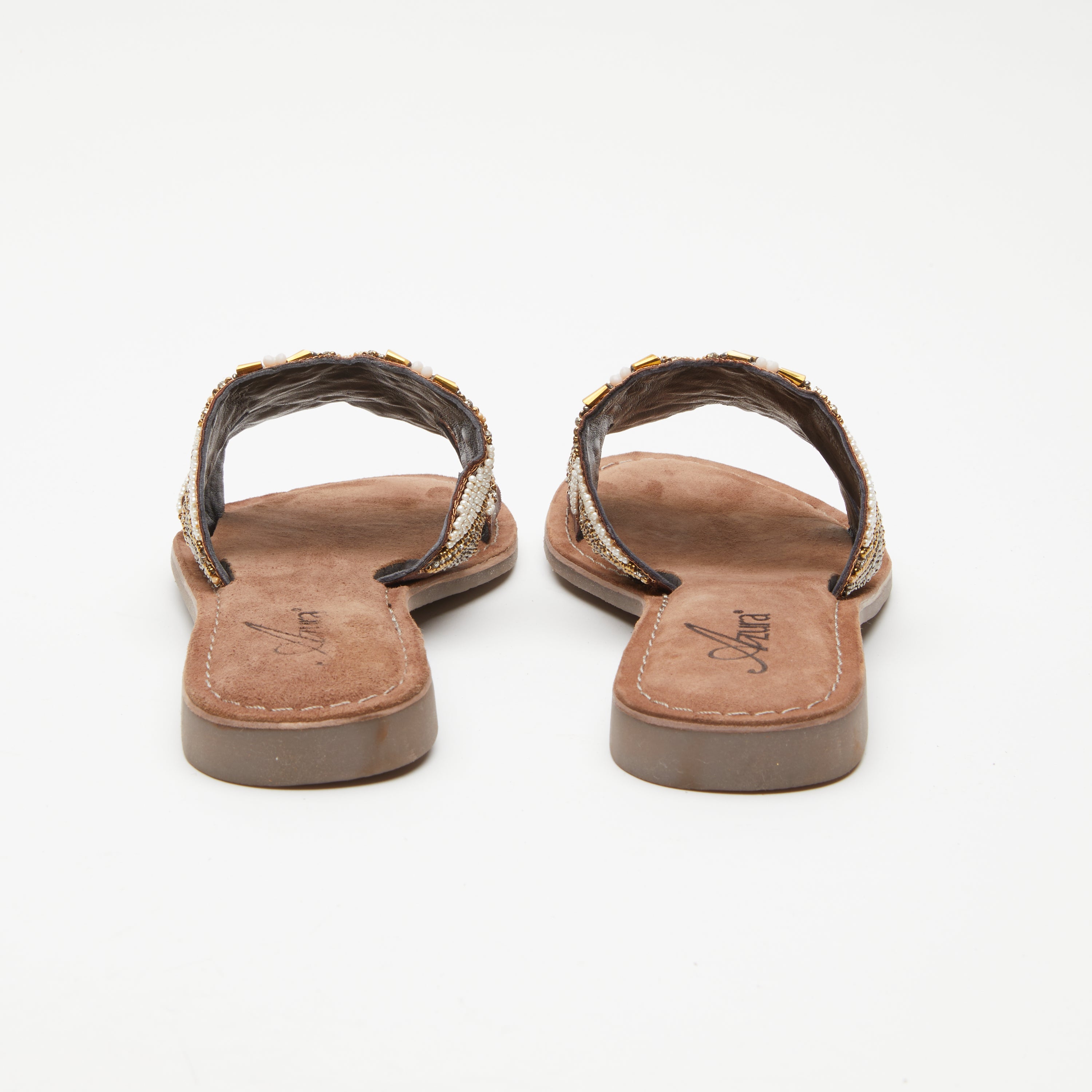 AZURA GEORGYS SLIDE SANDALS