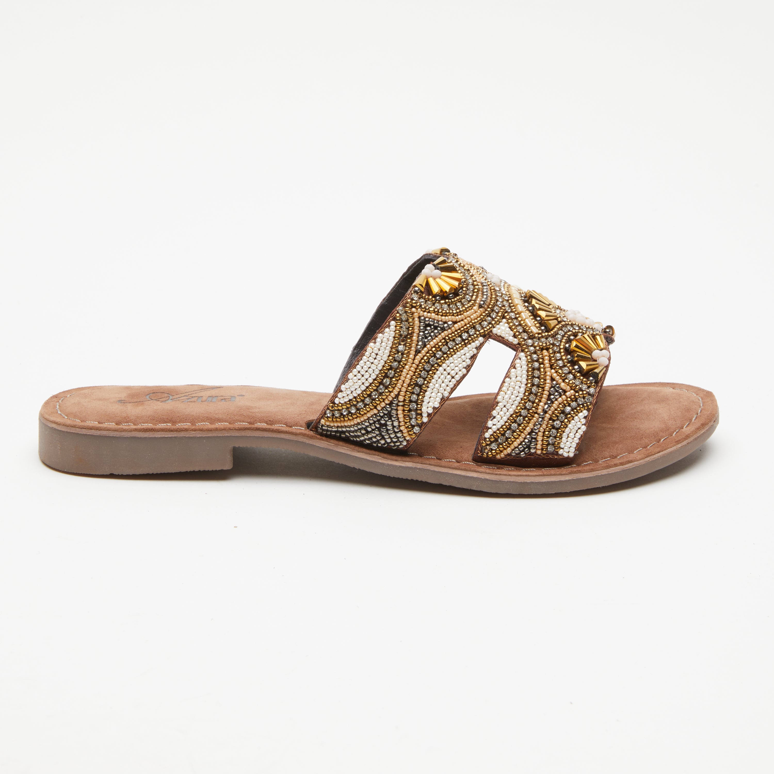 AZURA GEORGYS SLIDE SANDALS