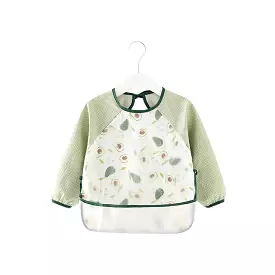 Baby Long Sleeve Apron Smock Bib Avocados