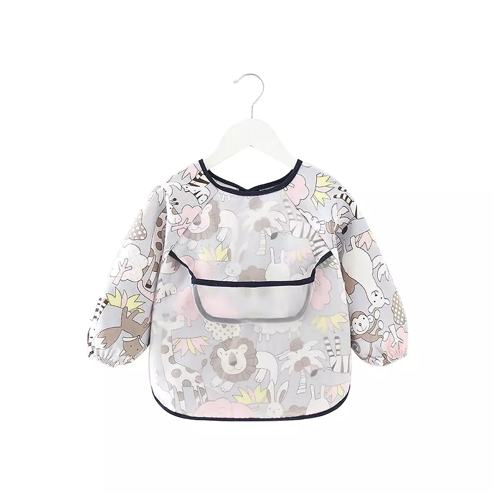 Baby Long Sleeve Apron Smock Bib Sweet Dreams