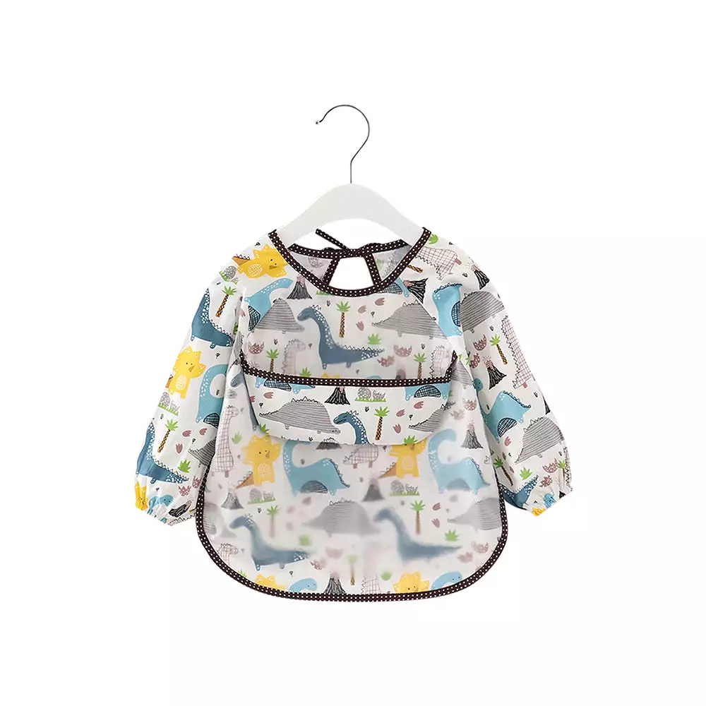 Baby Long Sleeve Apron Smock Bib Sweet Dreams