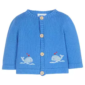 Blue Whale Crochet Sweater