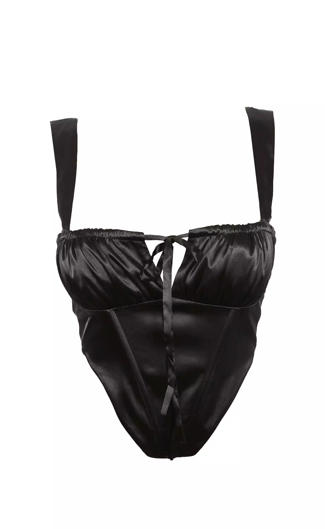 Breeyana Satin Corset Bustier