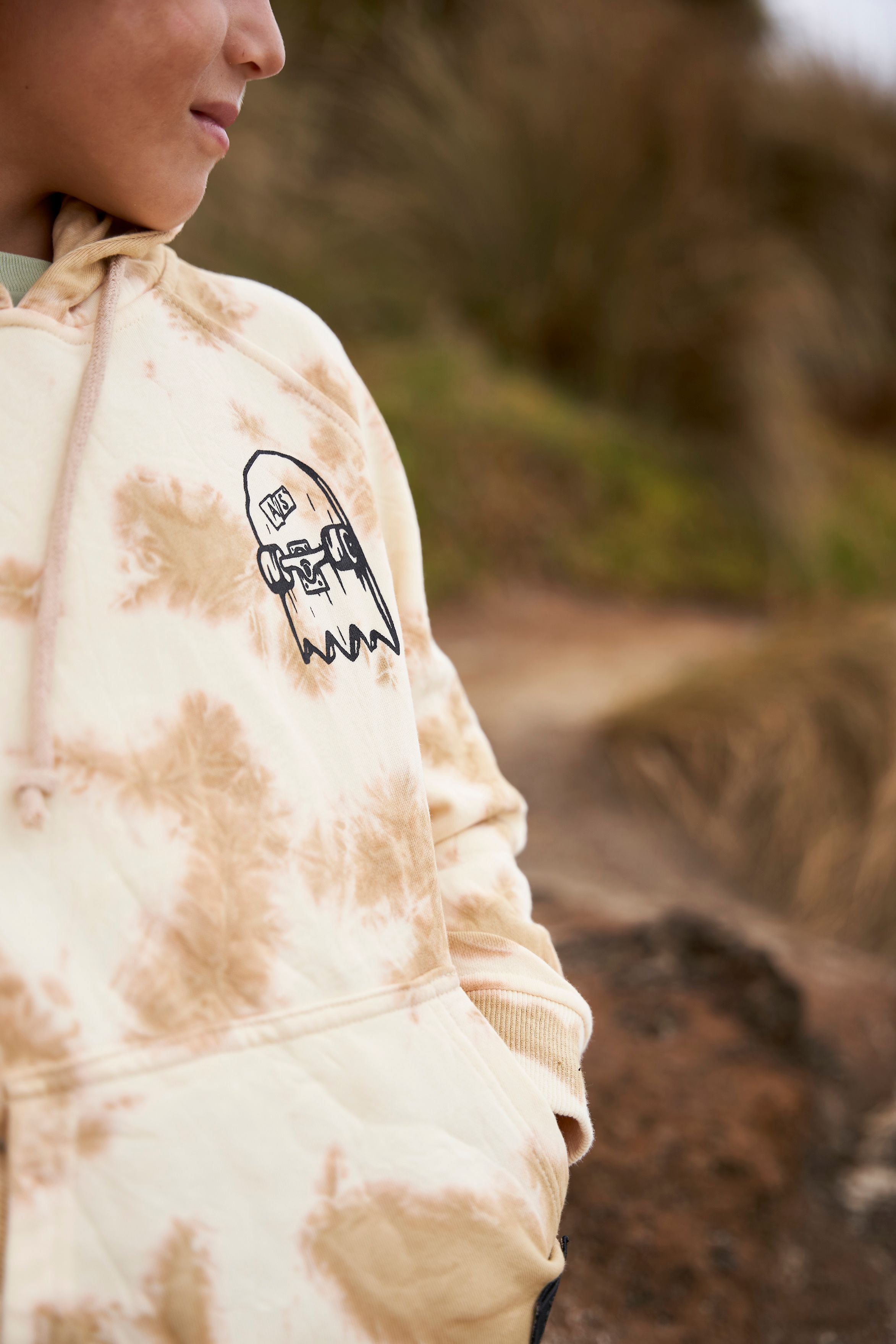 Broken Dreams Hoody Desert Tie Dye