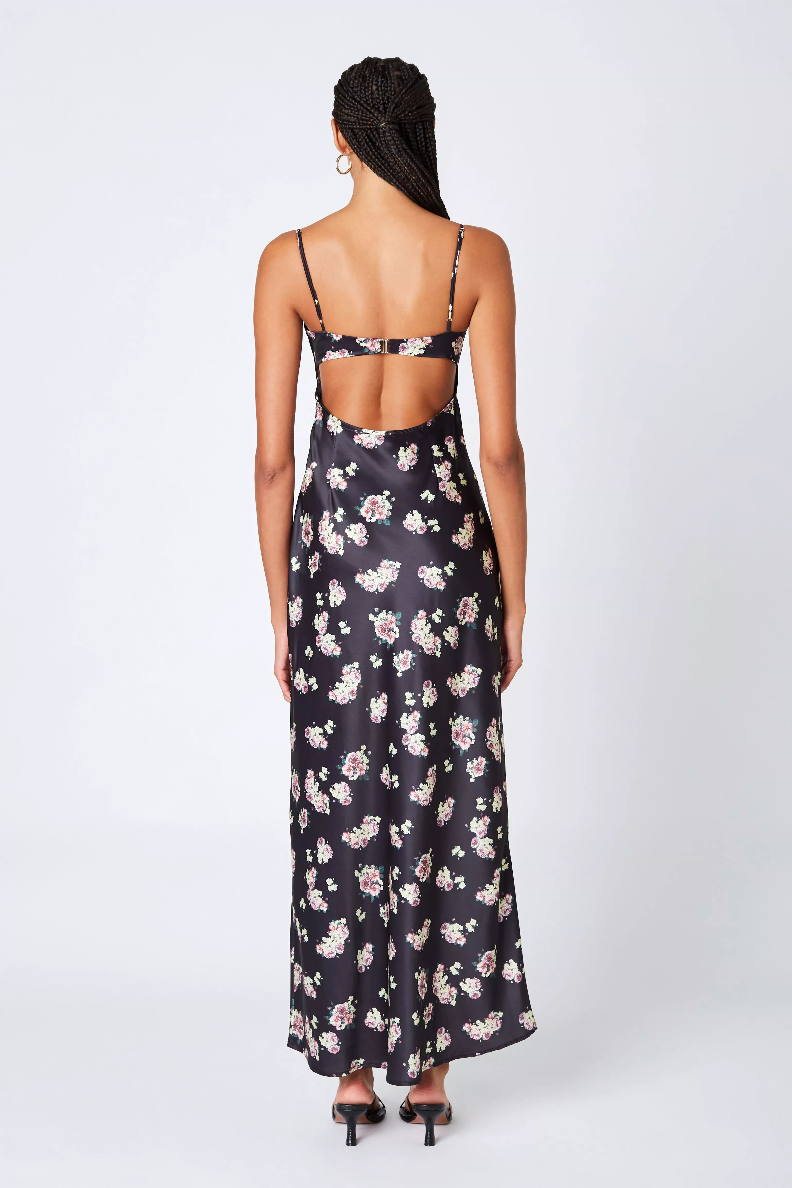 Bustier Maxi Slip Dress