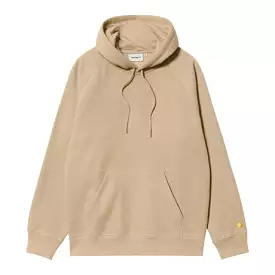 Carhartt WIP Hooded Chase Sweatshirt - Sable/Gold