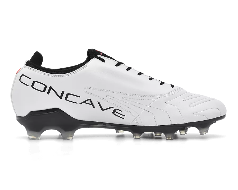 Concave Halo+ Pro v2 FG Football Boot  White/Solar/Black