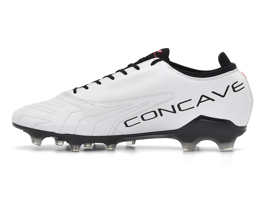 Concave Halo+ Pro v2 FG Football Boot  White/Solar/Black