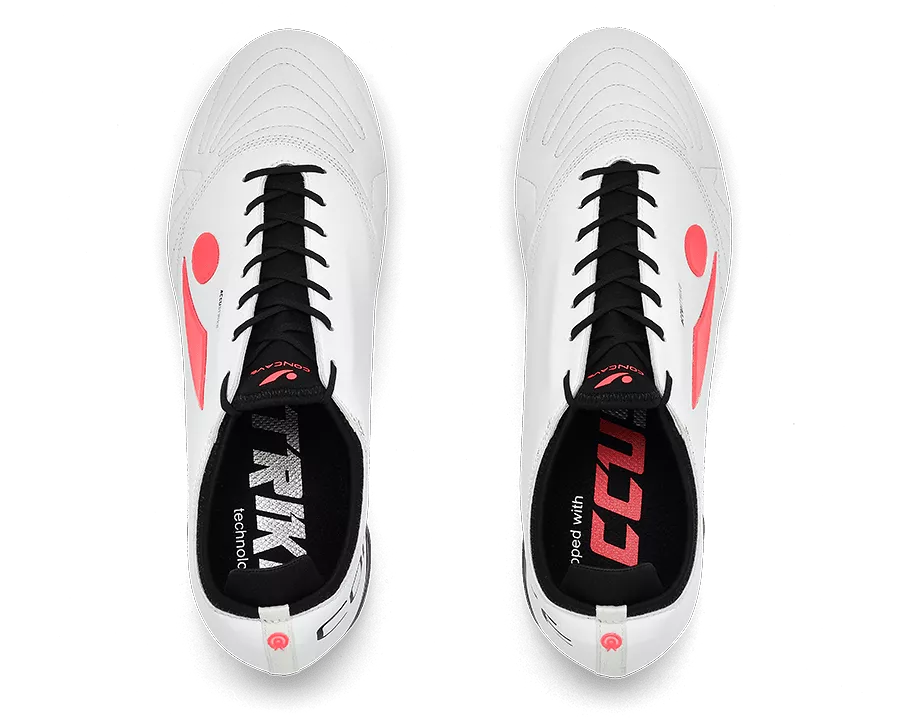 Concave Halo+ Pro v2 FG Football Boot  White/Solar/Black