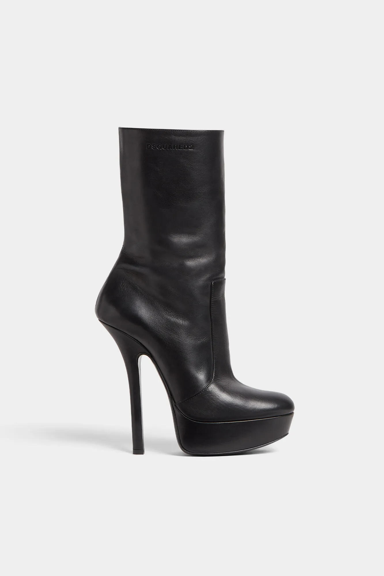 Deanday Heeled Leather Ankle Boots