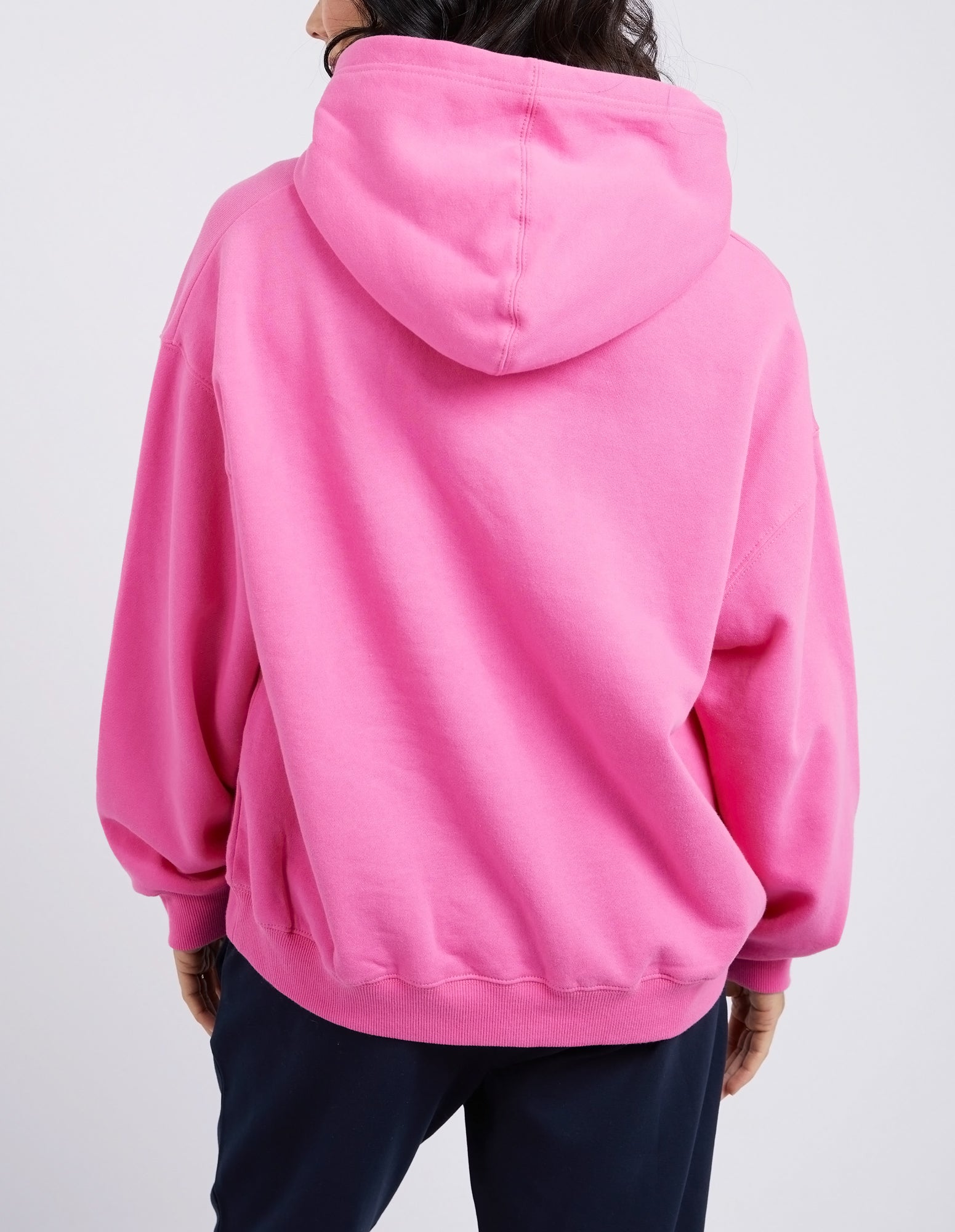 Elm Staple Hoody - Shocking Pink