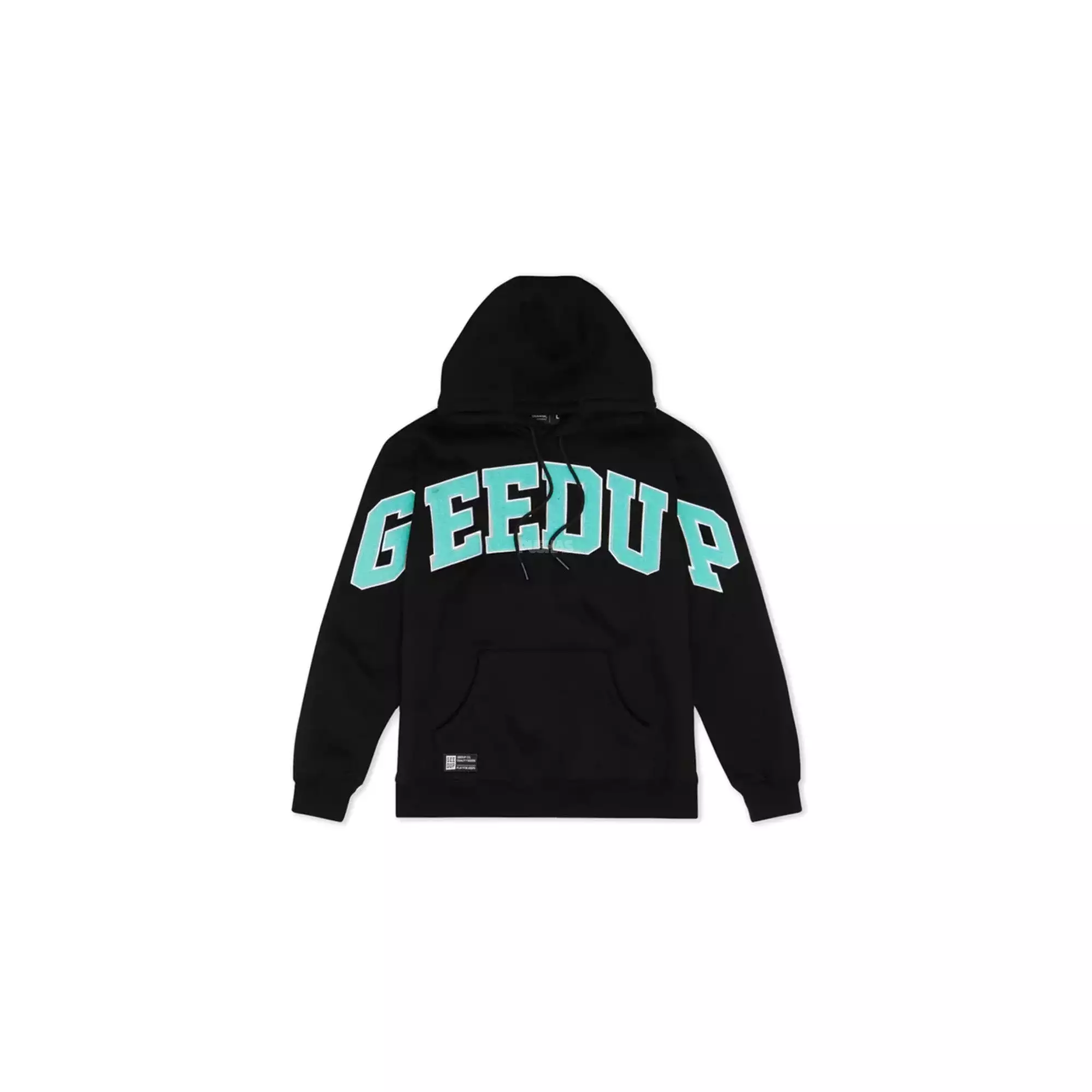 Geedup Team Logo Hoody 'Black/Teal'