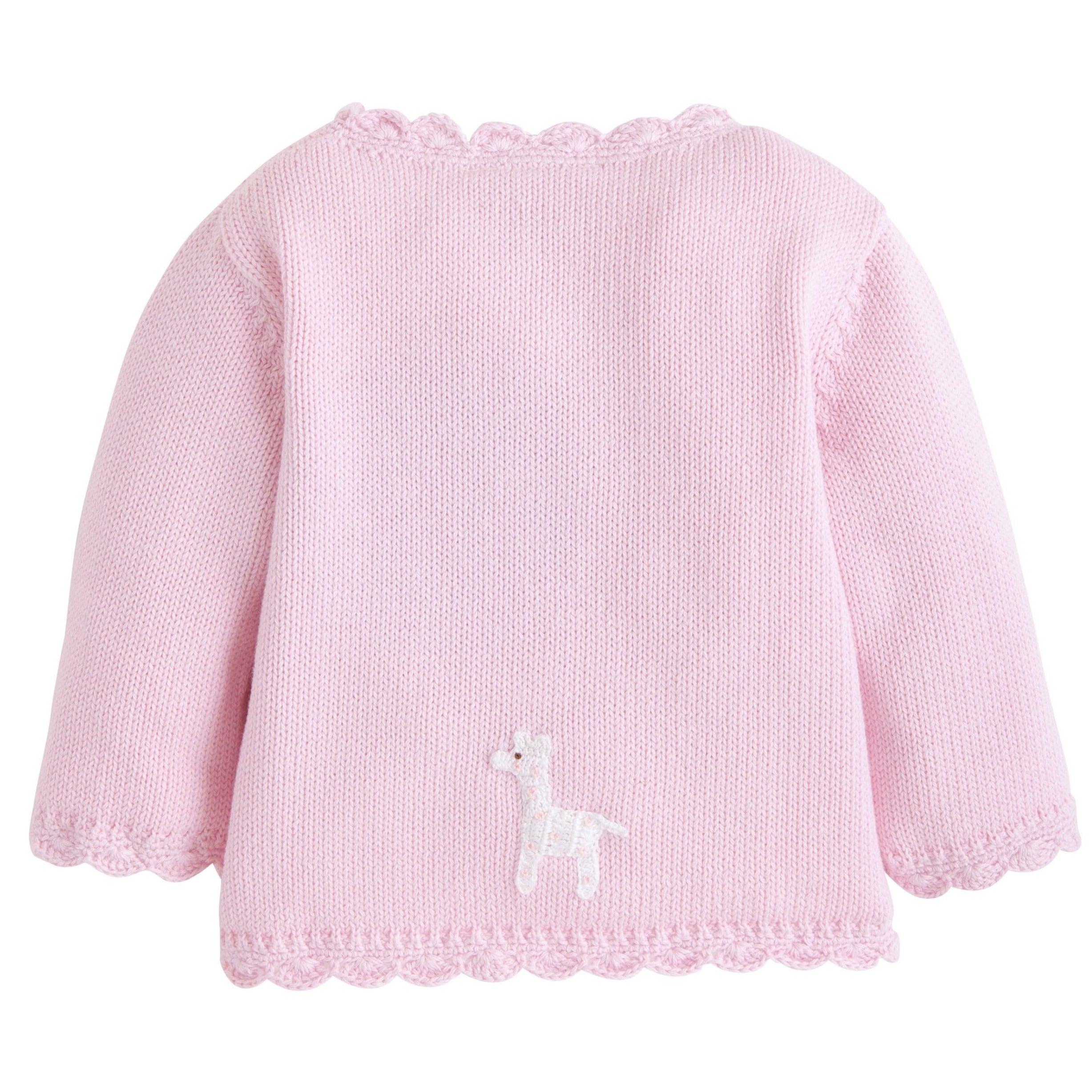 Girl Giraffe Crochet Sweater