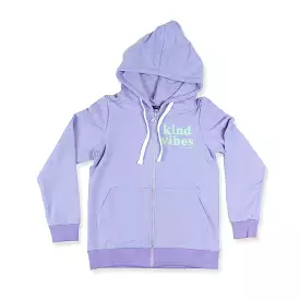 HS Kind Vibes Zip Hood - Purple