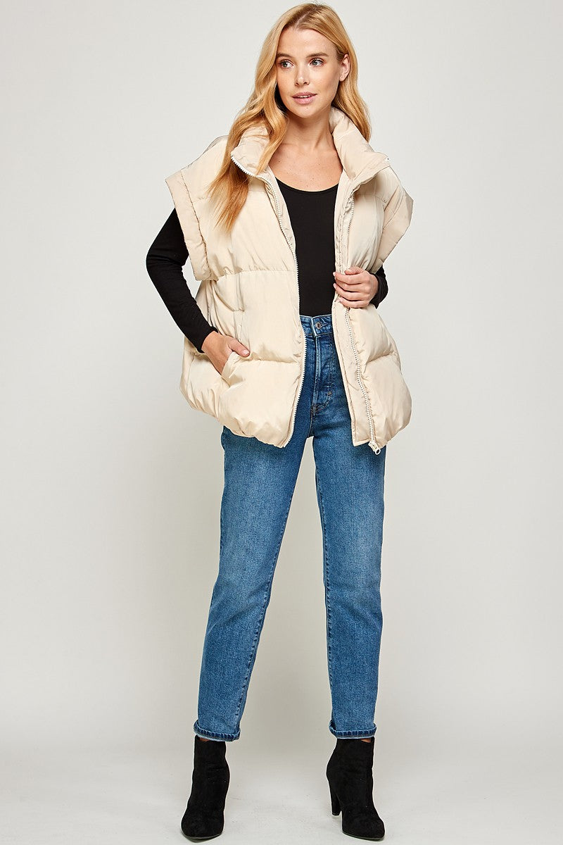 Indio Oversized Puffer Vest