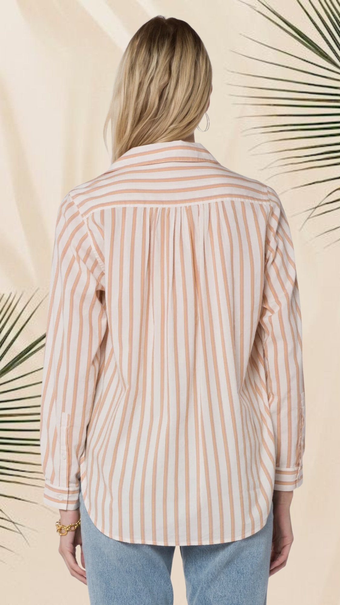 Kenzie Desert Stripe Blouse {Velvet Heart}