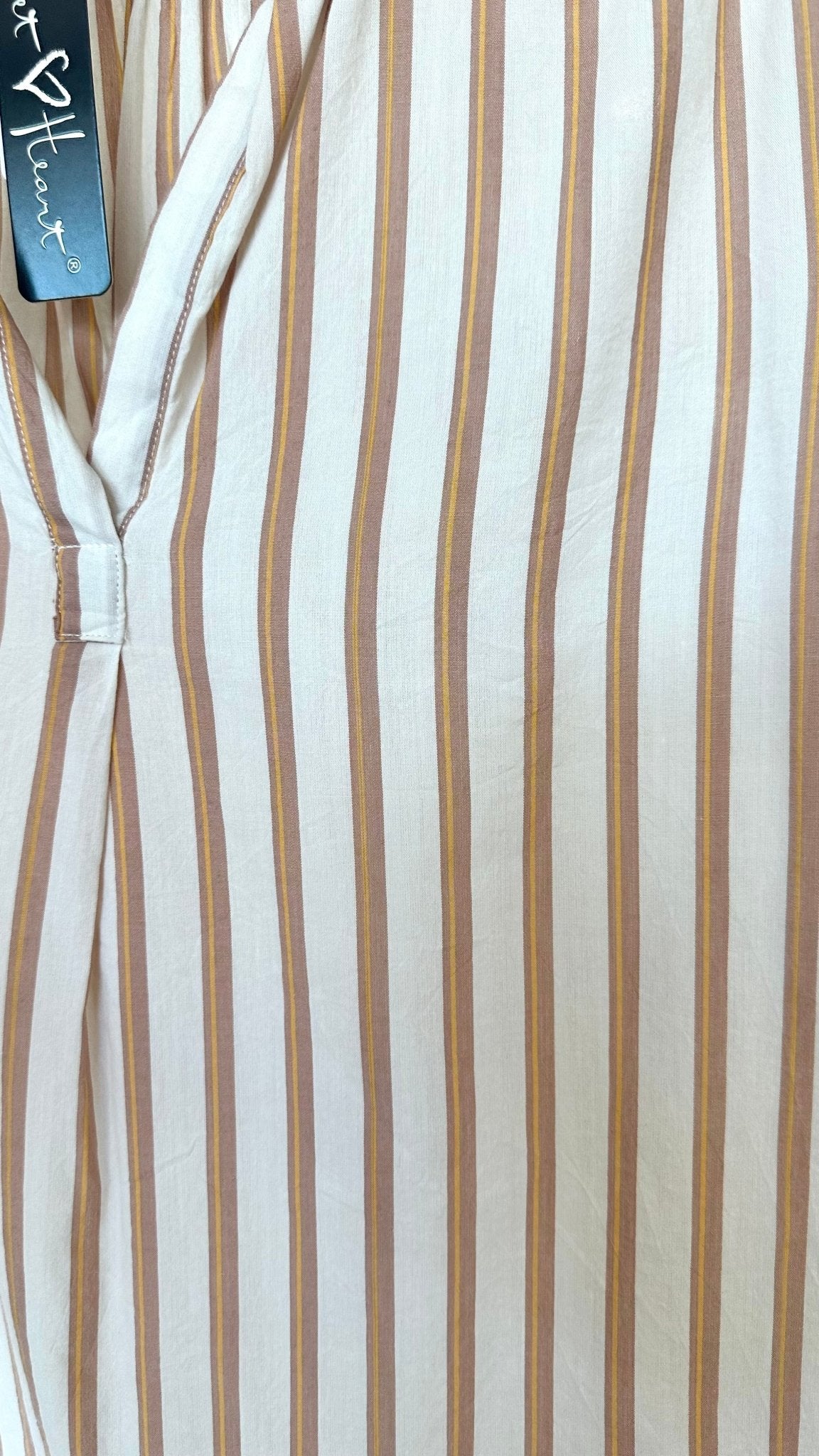 Kenzie Desert Stripe Blouse {Velvet Heart}