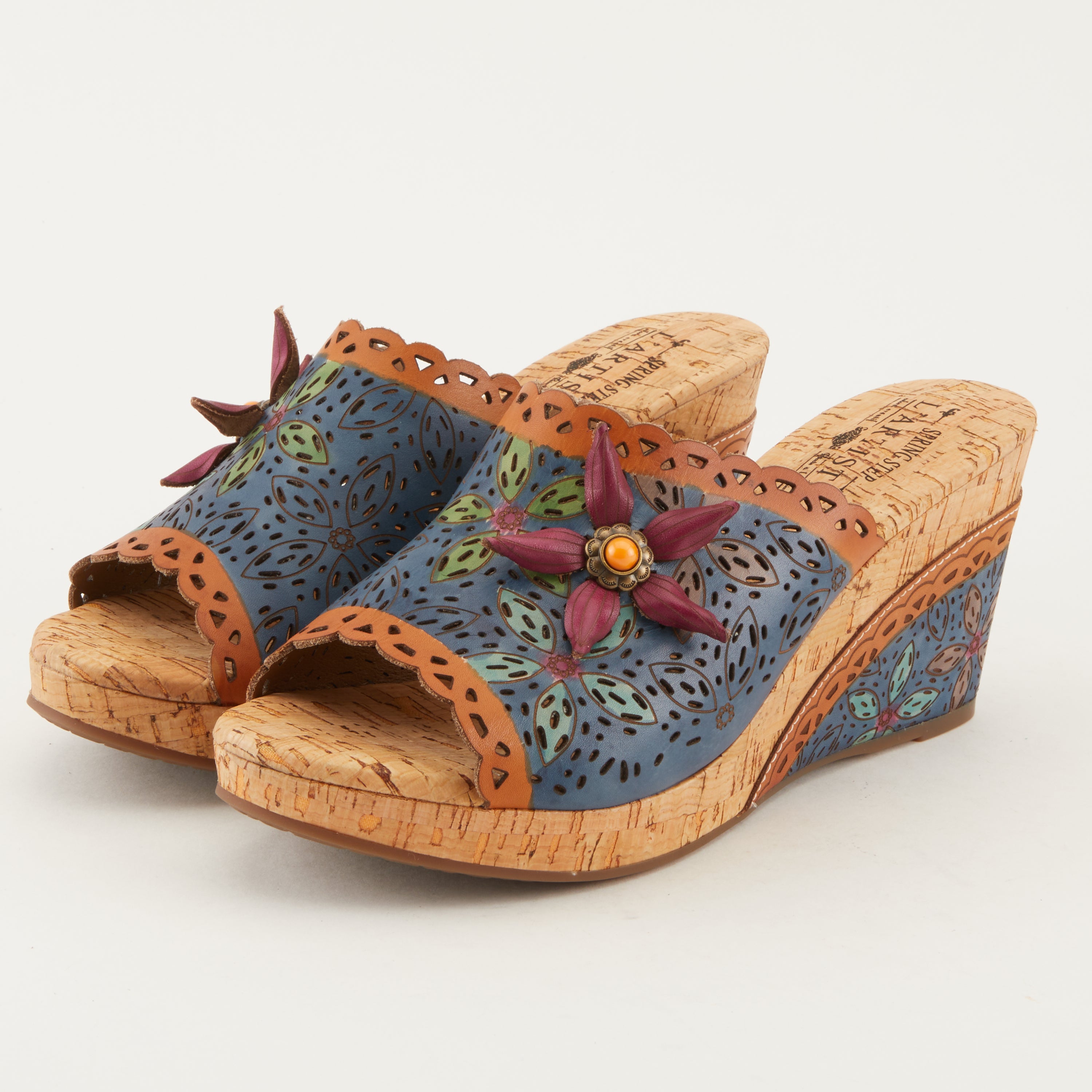 L'ARTISTE ANNAMARIA SLIDE SANDALS