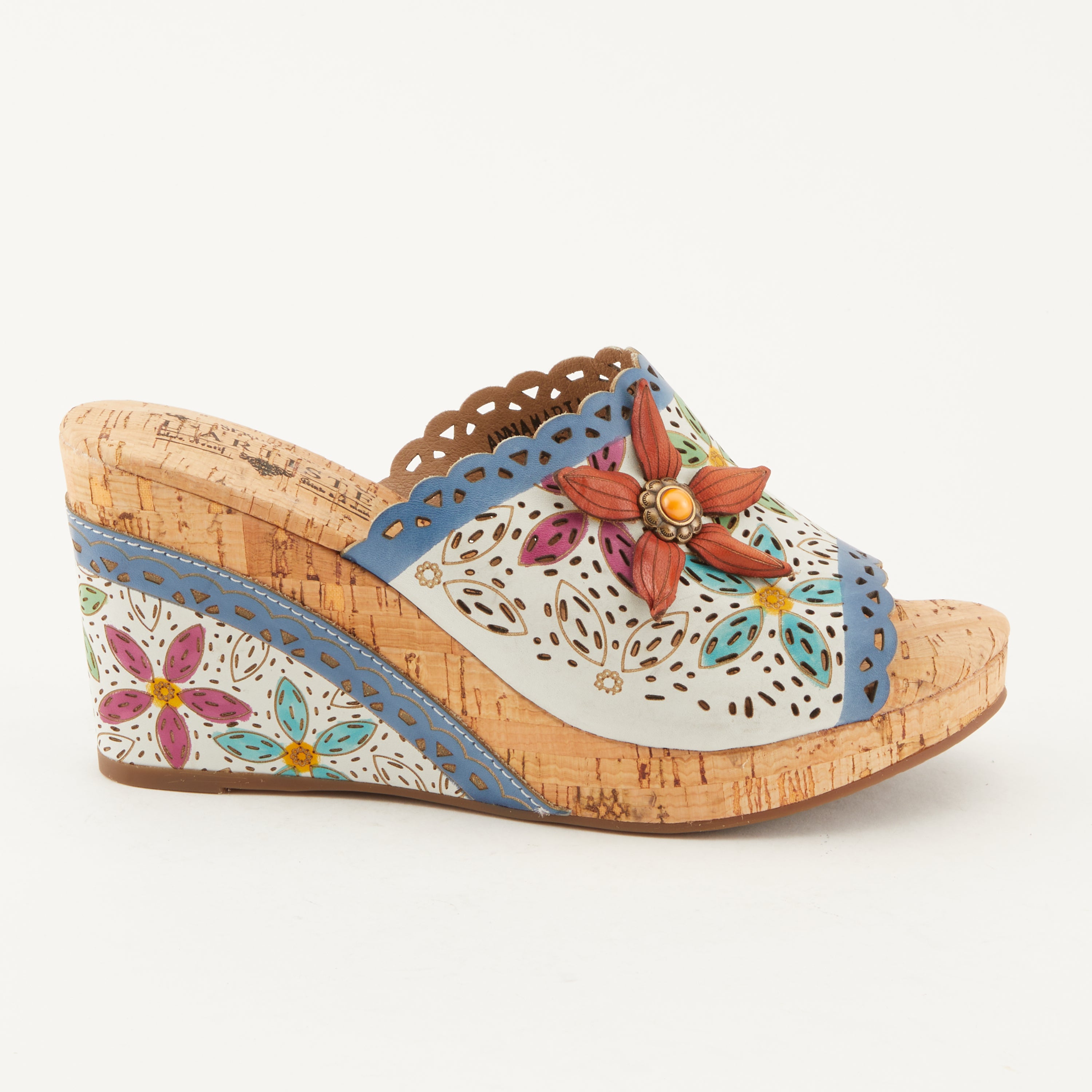 L'ARTISTE ANNAMARIA SLIDE SANDALS