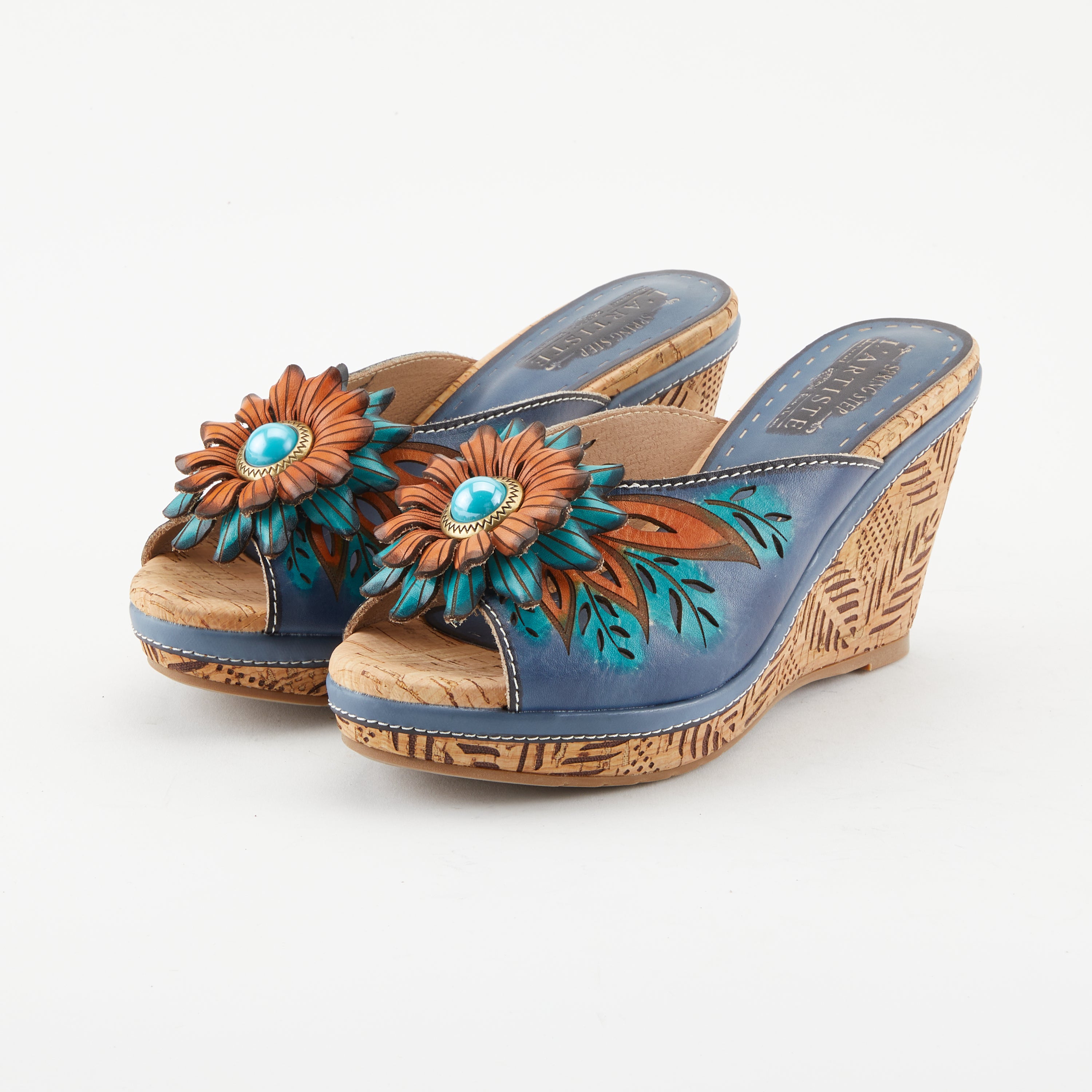 L'ARTISTE BLOOM SLIDE SANDALS