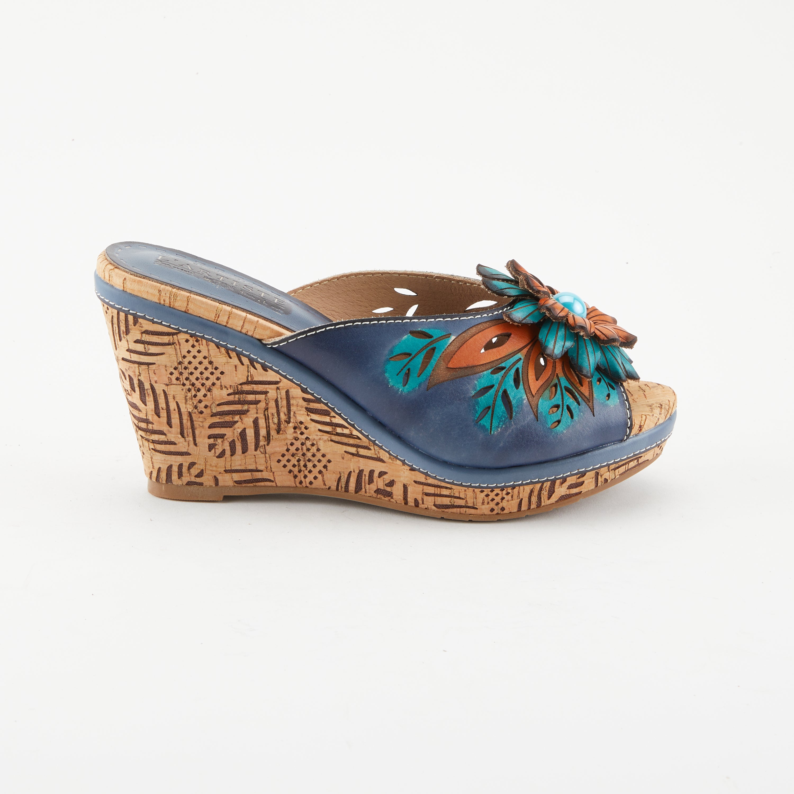 L'ARTISTE BLOOM SLIDE SANDALS