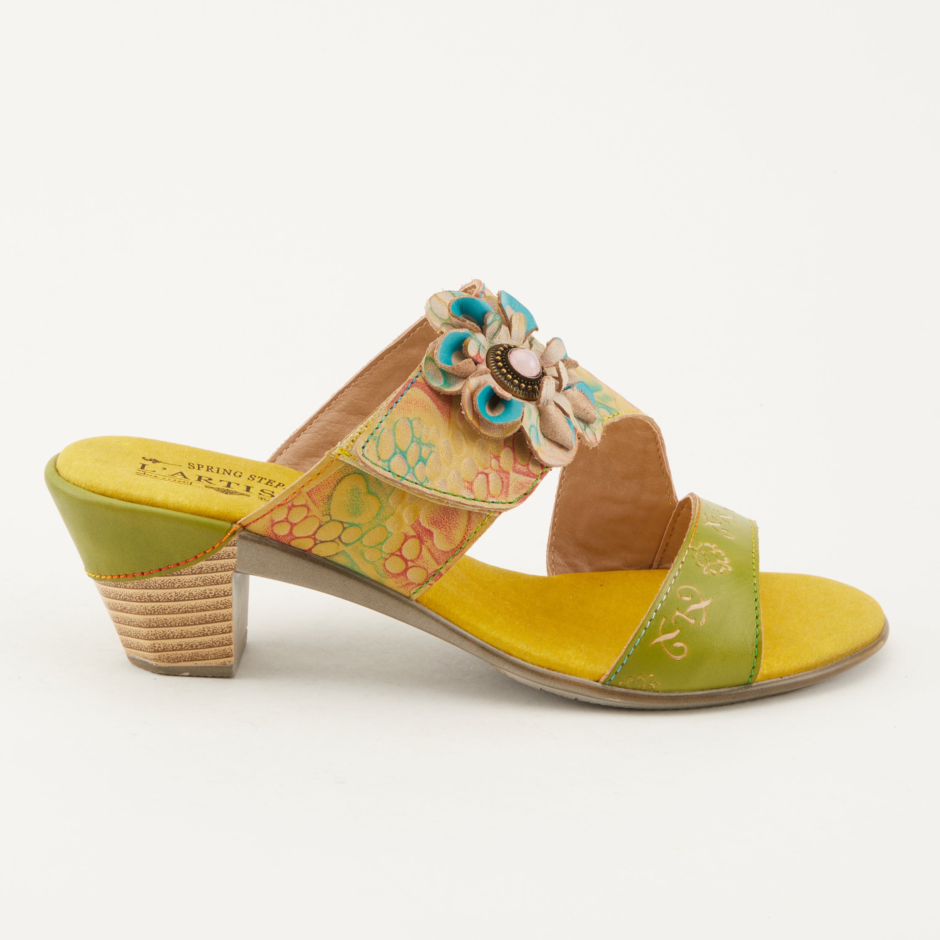 L'ARTISTE CLASSICAL SLIDE SANDALS