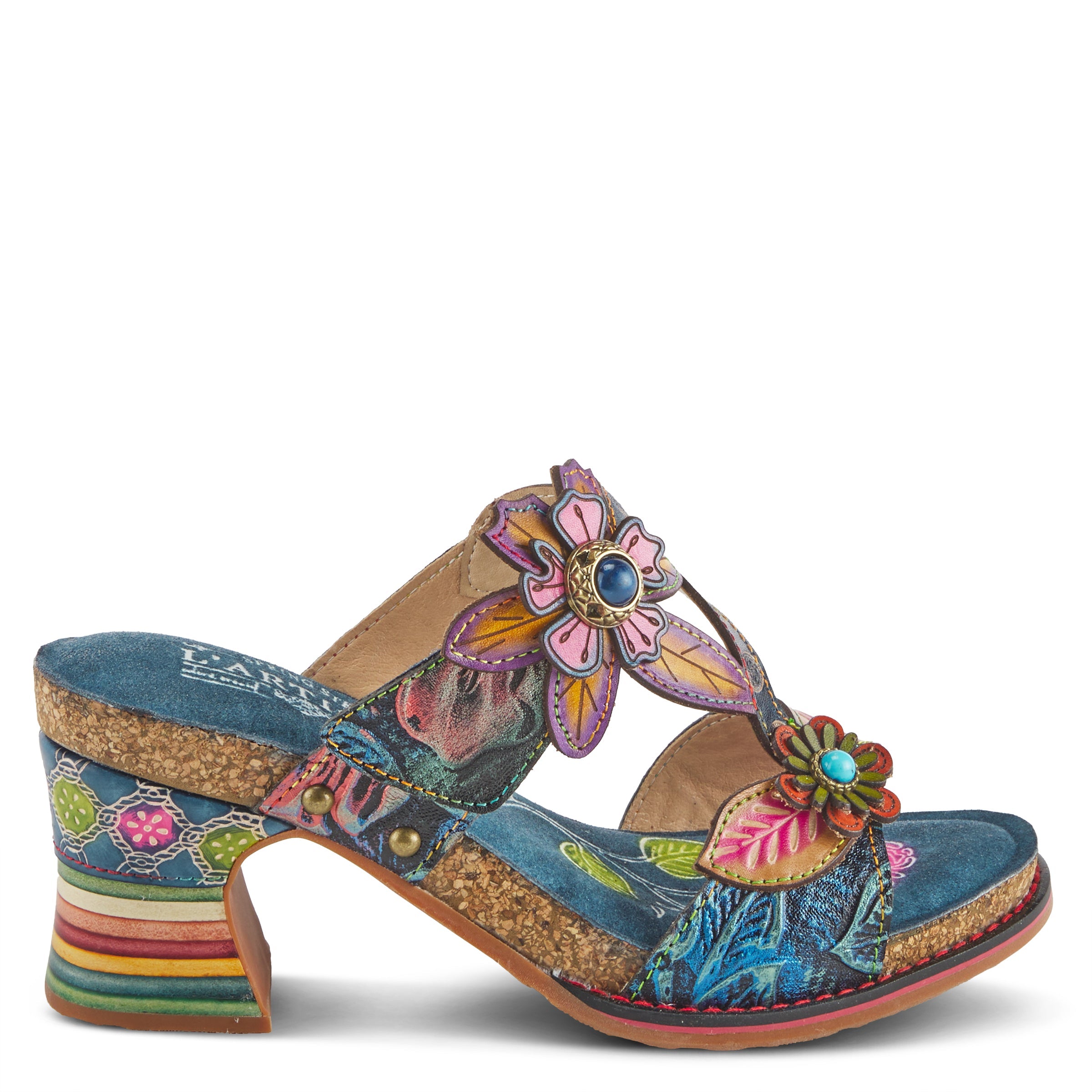 L'ARTISTE ROSSIE HEELED SANDALS