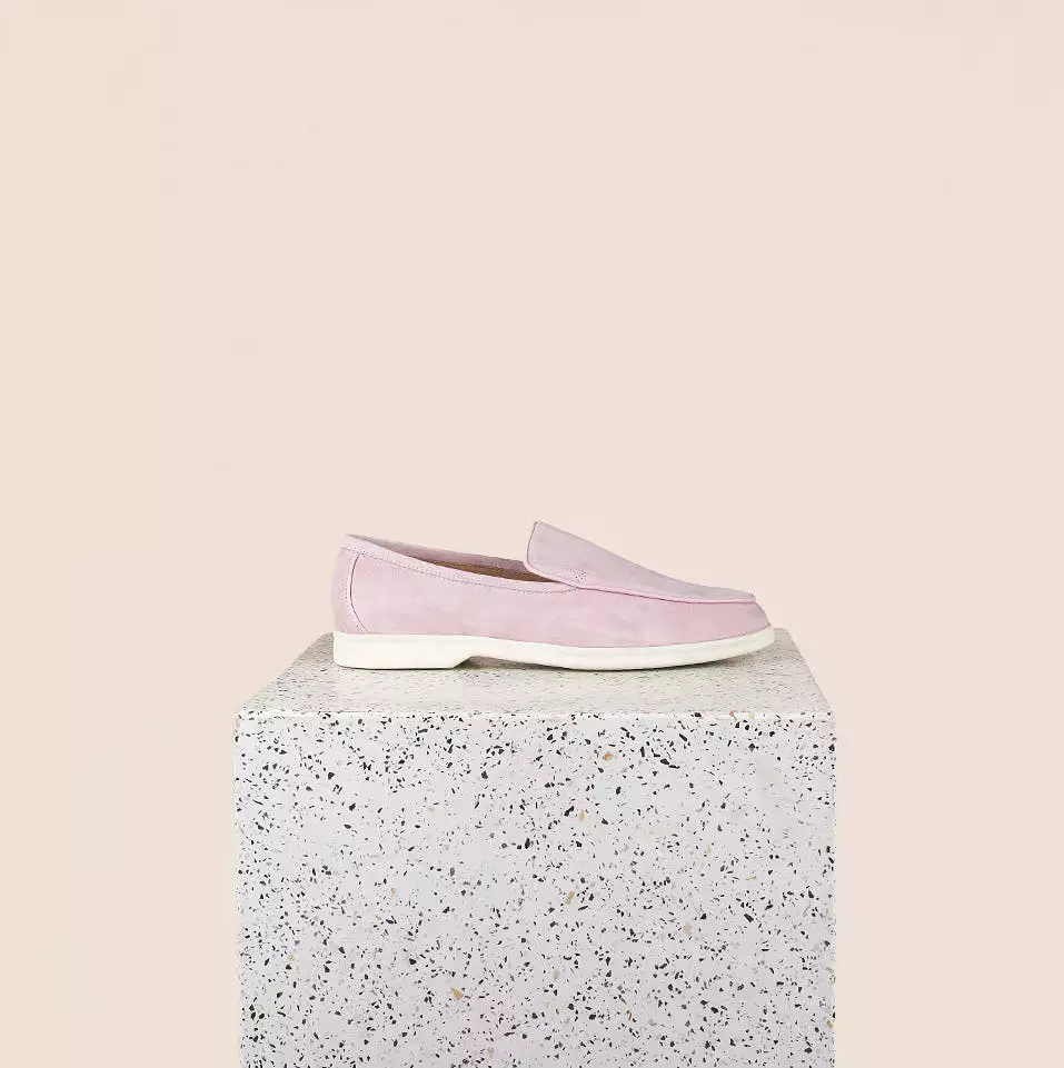 Lisa Sneaker Loafer - Peony Suede