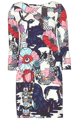 Margo Printed Dress