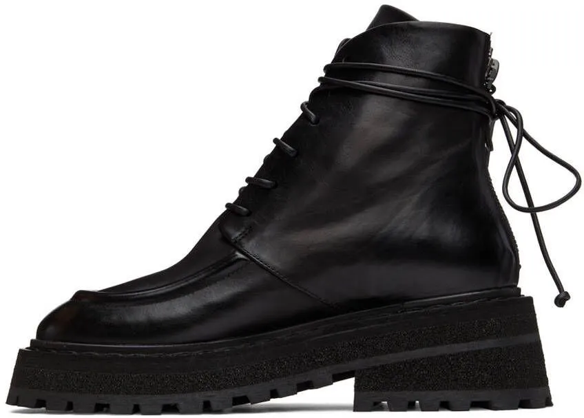 Marsèll Black Carro Ankle Boots