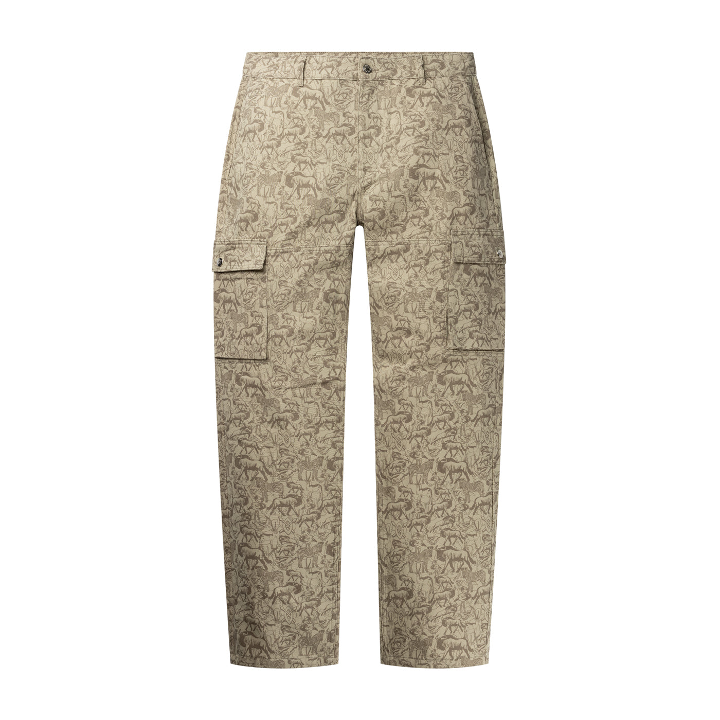 Moonstruck Beige Jabari Herd Cargo Pants