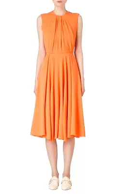 Orange Cocktail Dress