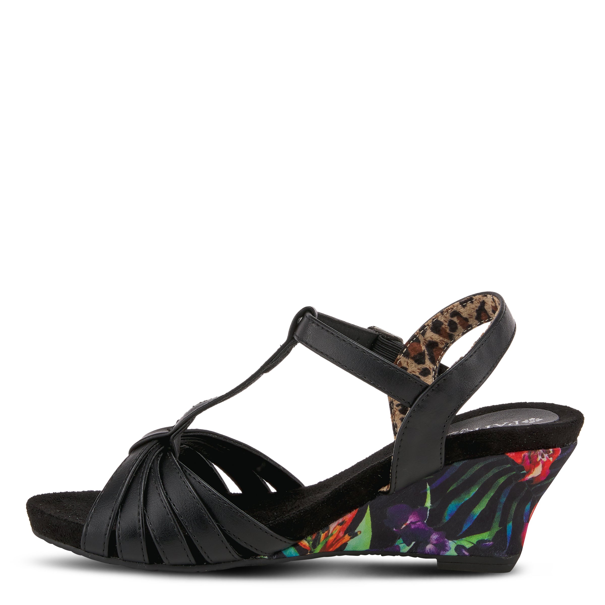 PATRIZIA FANFAIR T-STRAP SANDALS