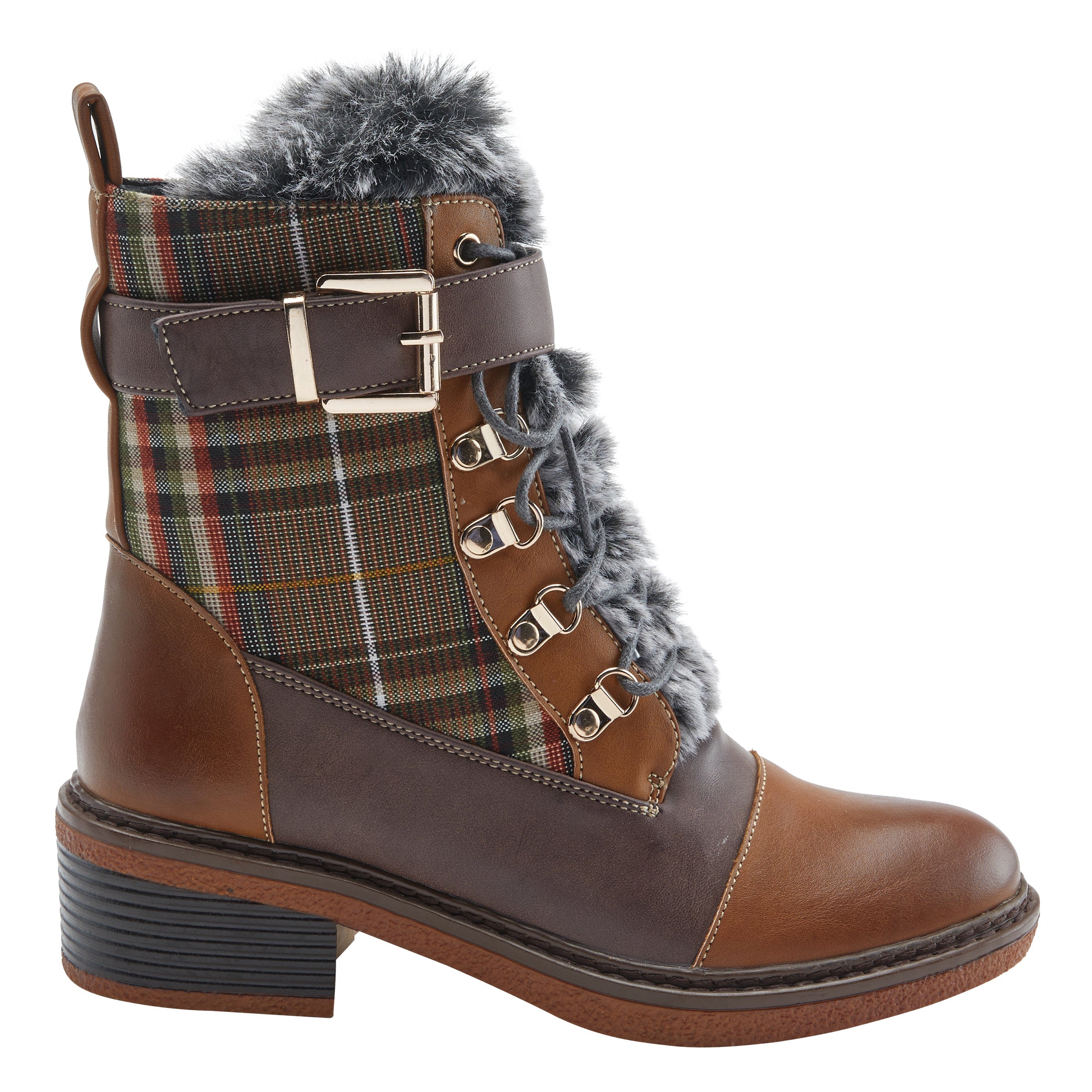 PATRIZIA HILVIA-PLAID BOOTIES