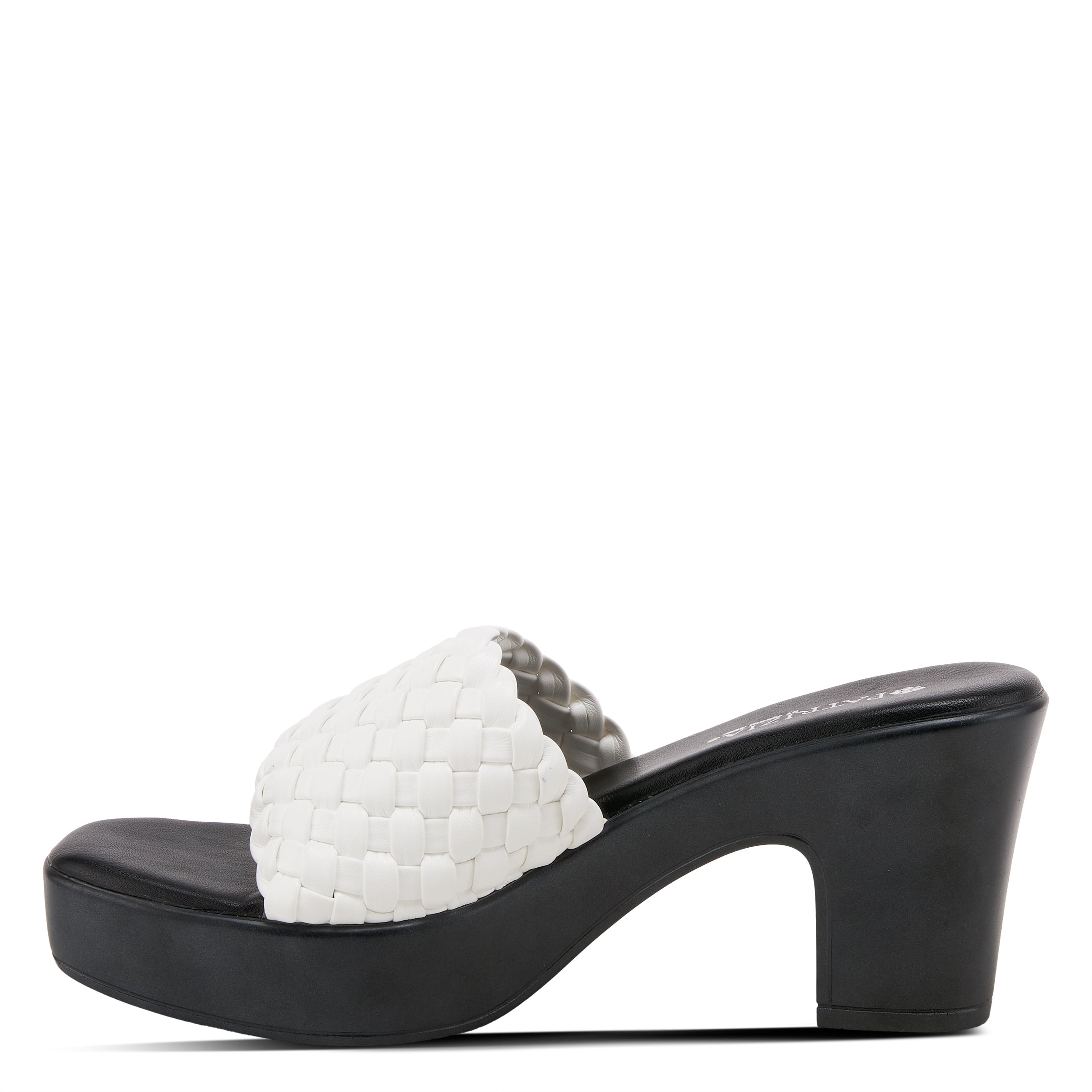 PATRIZIA SMOKEY SLIDE SANDALS