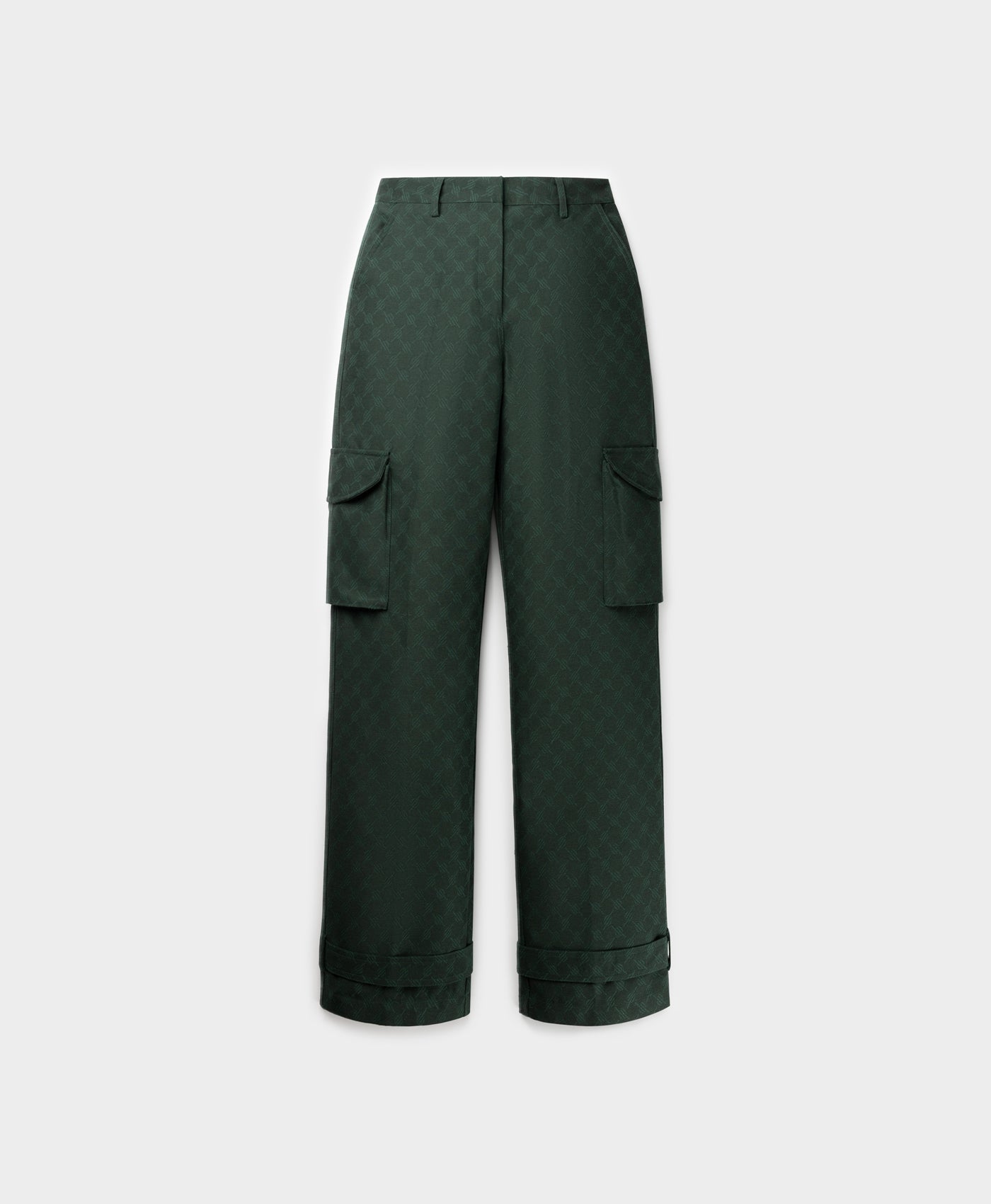 Pine Green Imani Monogram Pants