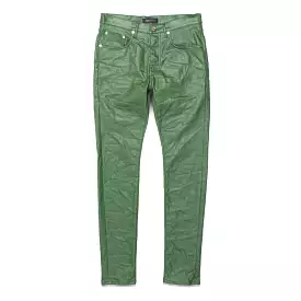 Purple Brand Patent Film Green Pants