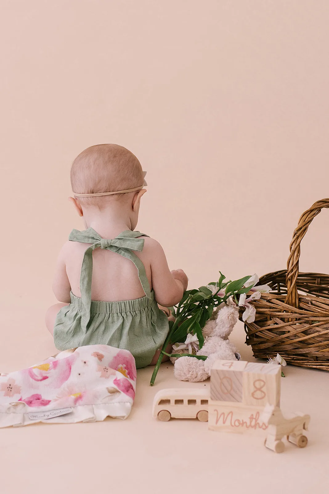 Sage Halter Romper