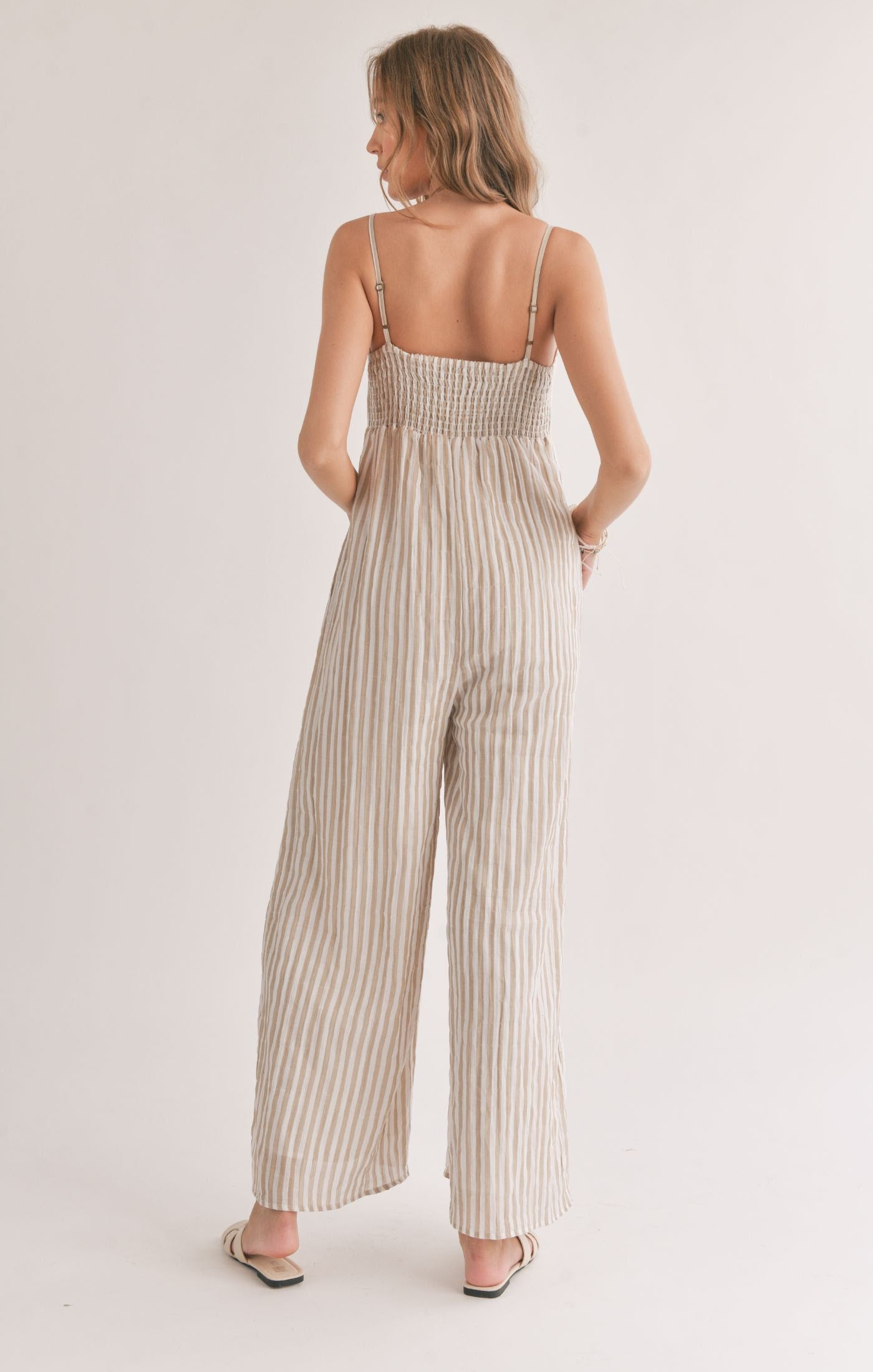 Sands Thinstripe Jumpsuit