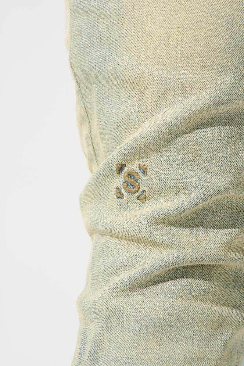 SERENEDE Limestone Jeans (EARTH YELLOW)