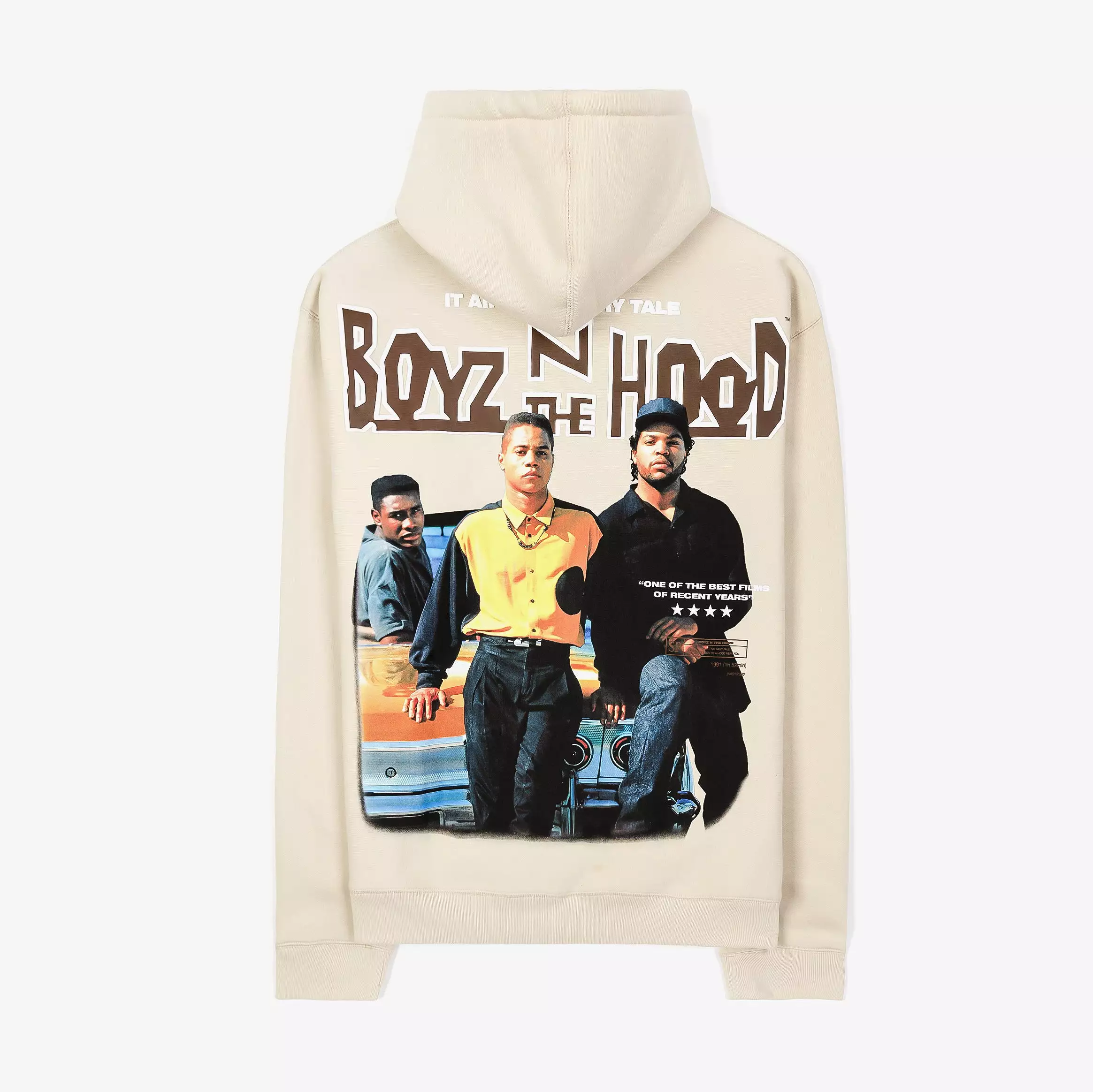 SP x Boyz N The Hood Poster Pullover Mens Hoodie (Beige)