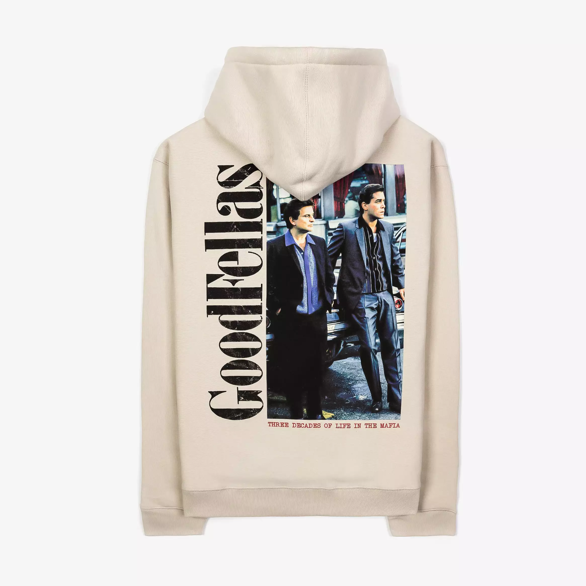 SP x Goodfellas In The Mafia Pullover Mens Hoodie (Beige)