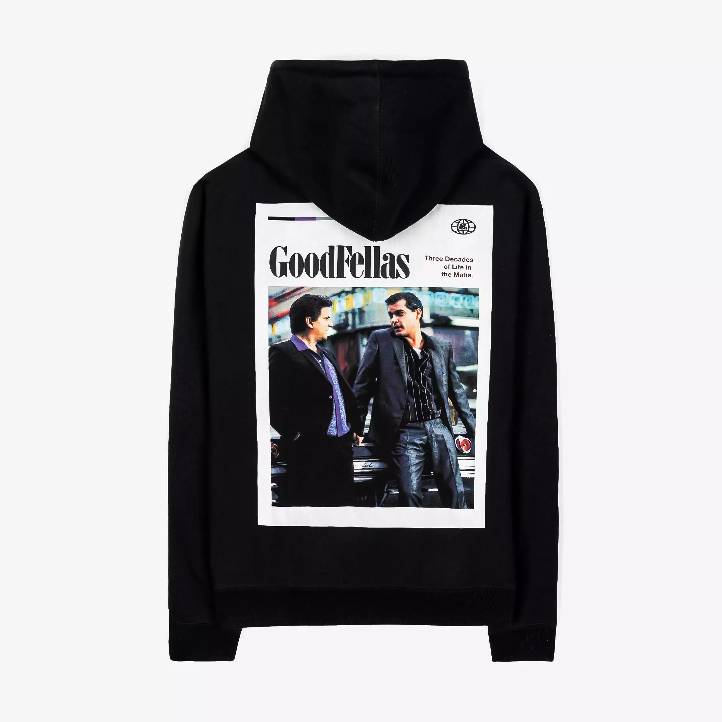 SP x Goodfellas Trading Card Pullover Mens Hoodie (Black/Tan)